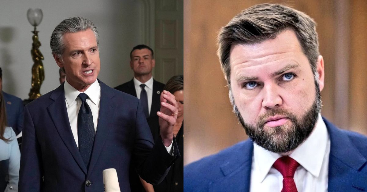 Gavin Newsom Takes A Jab At JD Vance's Appearance