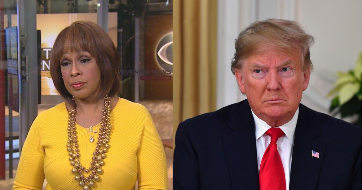 Gayle King claps back at Donald Trump