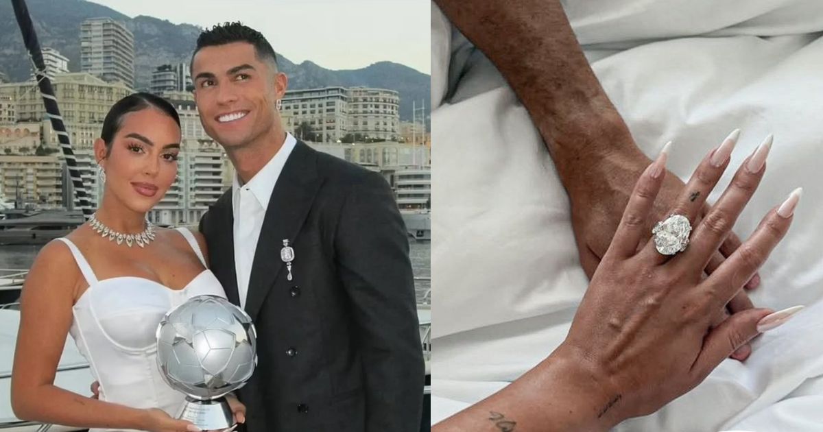 Georgina Rodriguez's engagement ring