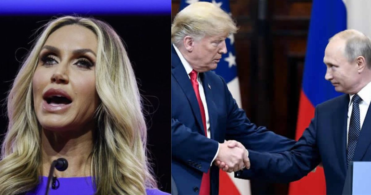Just Days Before Trump Putin Meeting Lara Trump Speaks with Exiled Russian Dancer
