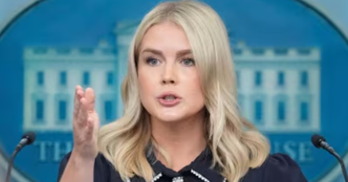 Karoline-Leavitt defends trump