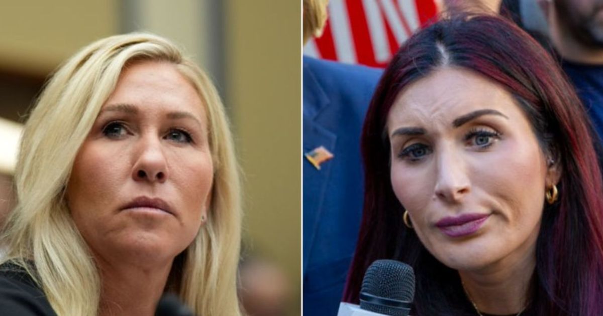 Laura Loomer and Marjorie Taylor Greene are in a bad fight