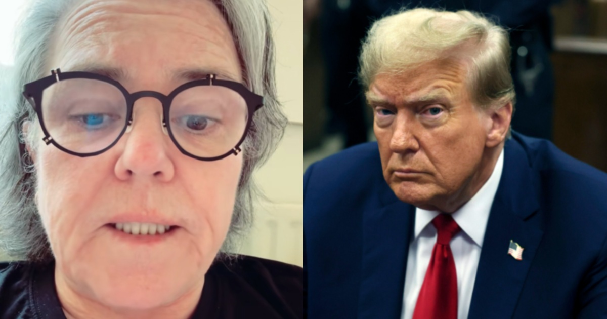 Rosie O'Donell and Donald Trump