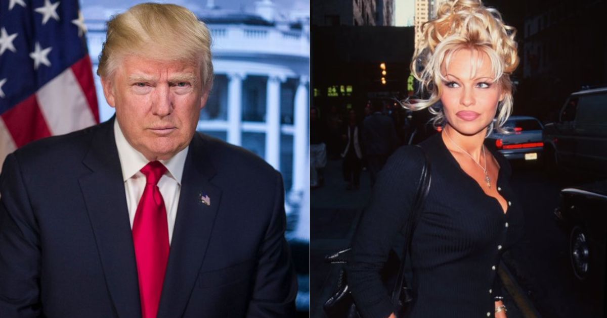 Trump Once Paid Pamela Anderson to Attend His Birthday Party