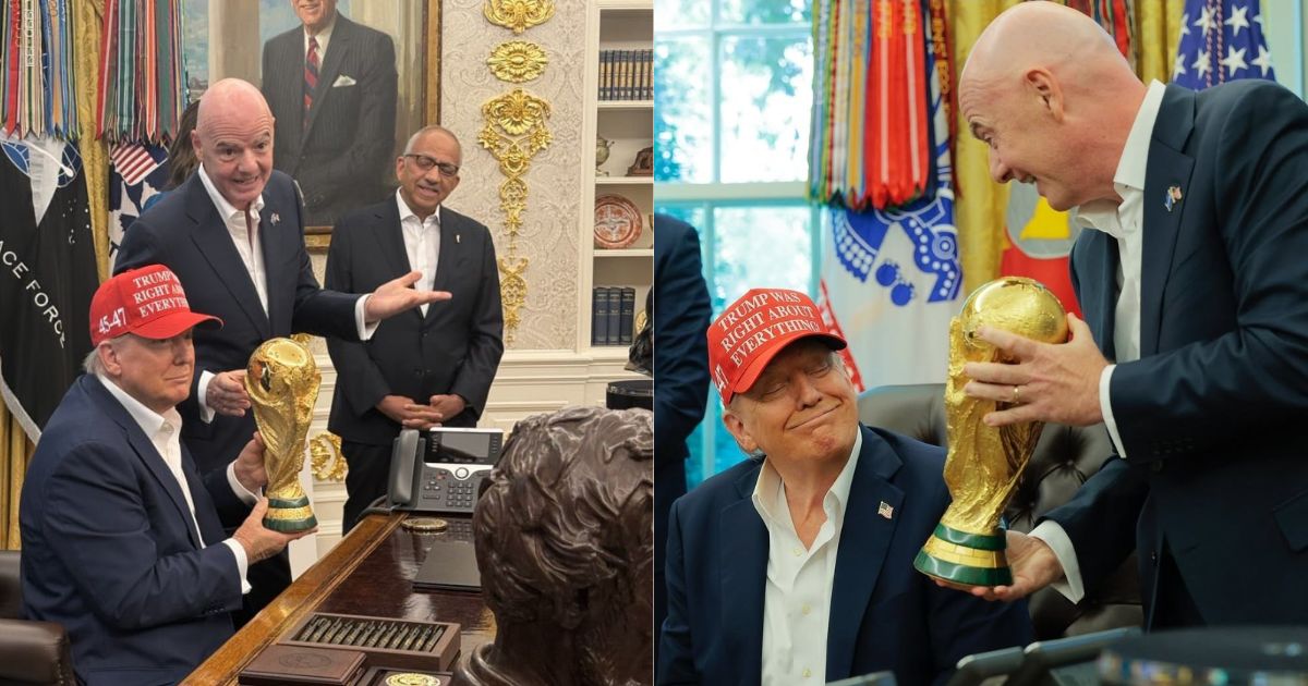 Donald Trump asks FIFA President if can keep the trophy