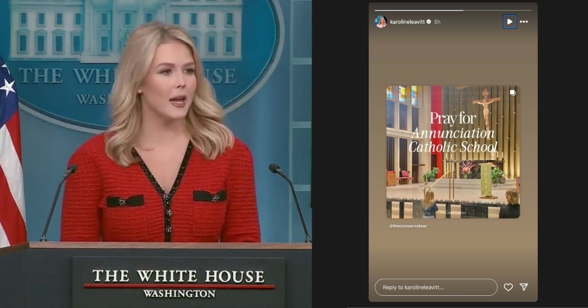 karoline leavitt instagram post