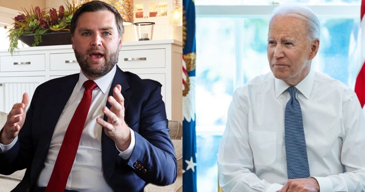 JD vance blames biden for jeffery epstein