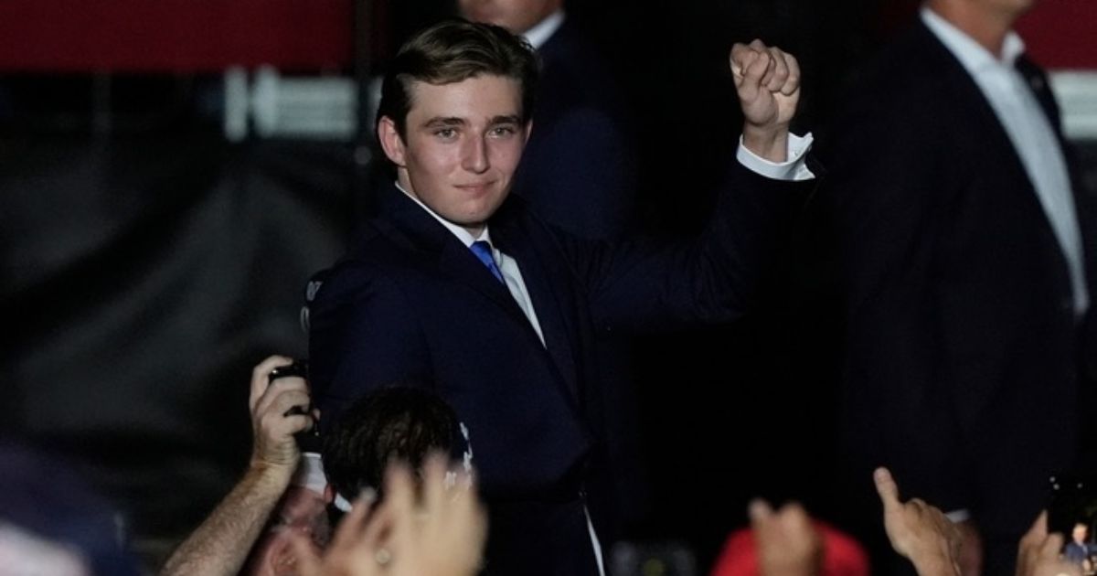 Barron Trump has a Brazilian superfan