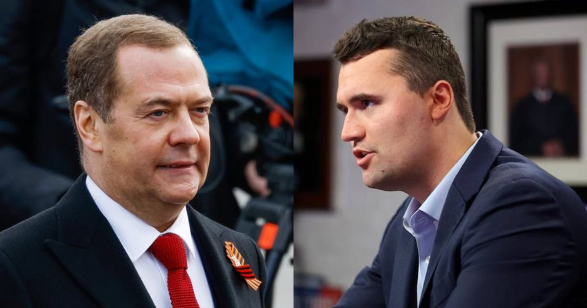 Dmitry Medvedev accused Ukraine supporters of involvement in Charlie Kirk’s shooting.