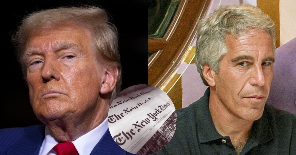 Donald Trump and Jeffrey Epstein