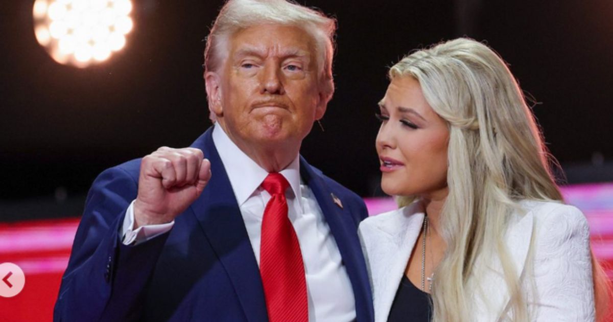 Donald Trump and Erika Kirk
