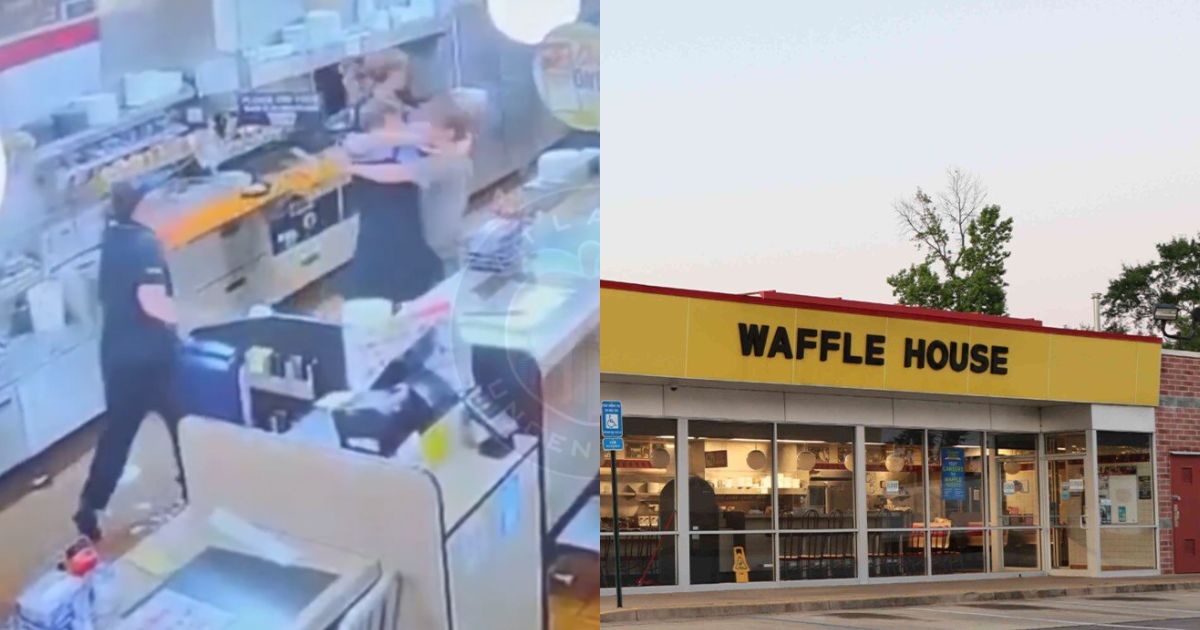 Fight breaks out at Georgia Waffle House