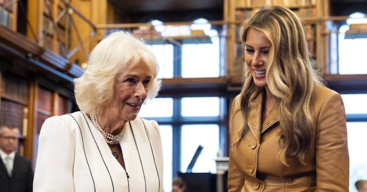 Melania Trump and Queen Camilla