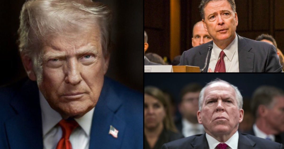 Trump James Comey John Brennan