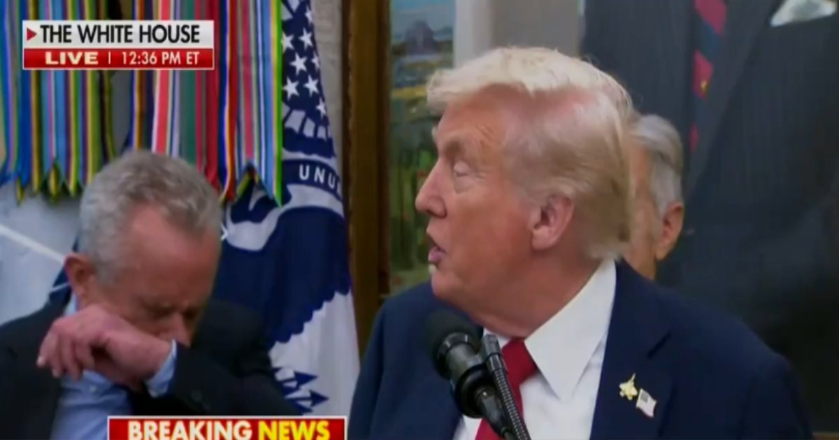 Trump and RKF Jr Sneezing