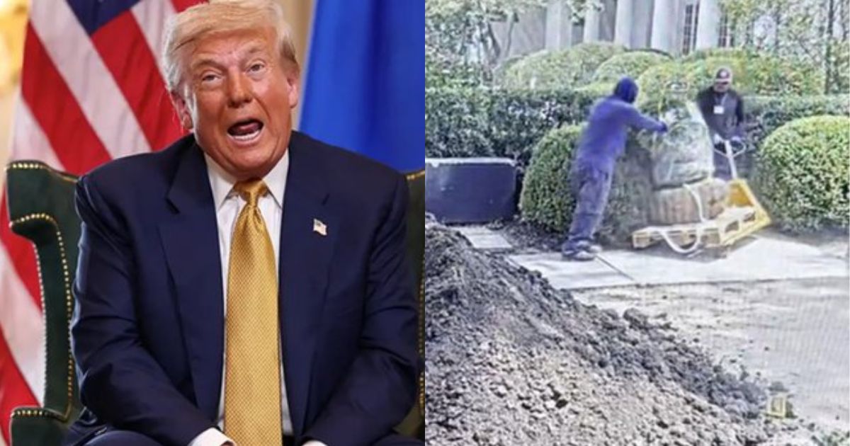 Trump lashes out at White House Contractors.