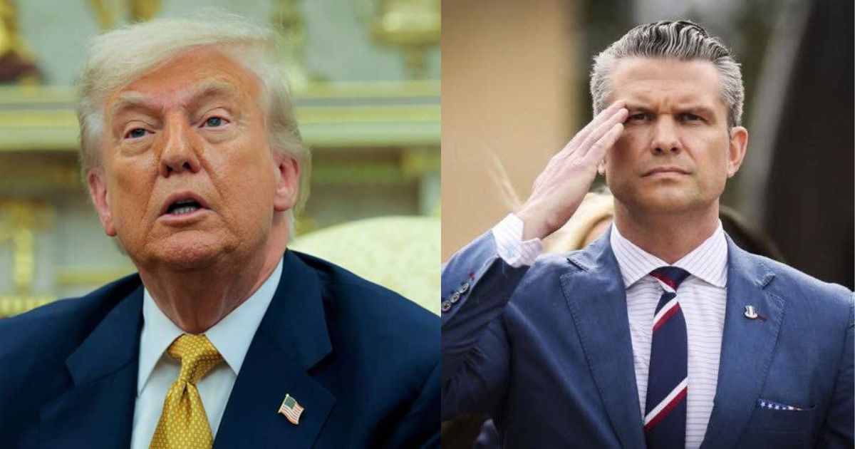 Trump’s Oval Office Demand Leaves Pete Hegseth Off-Guard