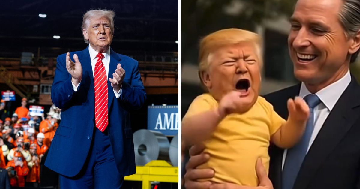 Gavin Newsom trolls Trump