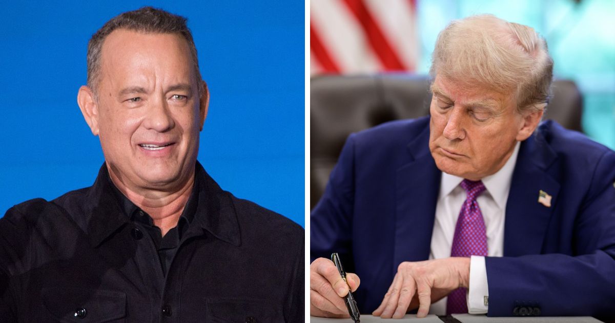 Tom Hanks and Donald Trump