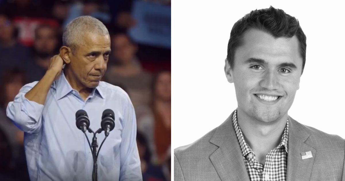 Barack Obama and Charlie Kirk