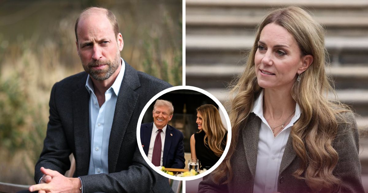 Prince and Princess of Wales, Donald and Melania Trump