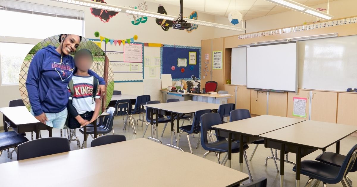 Dwight Rich School of the Arts in Lansing, Michigan, expelled Sakir Everett, an 11-year-old student, after disarming a classmate’s gun (Image via X/SeeRacists)
