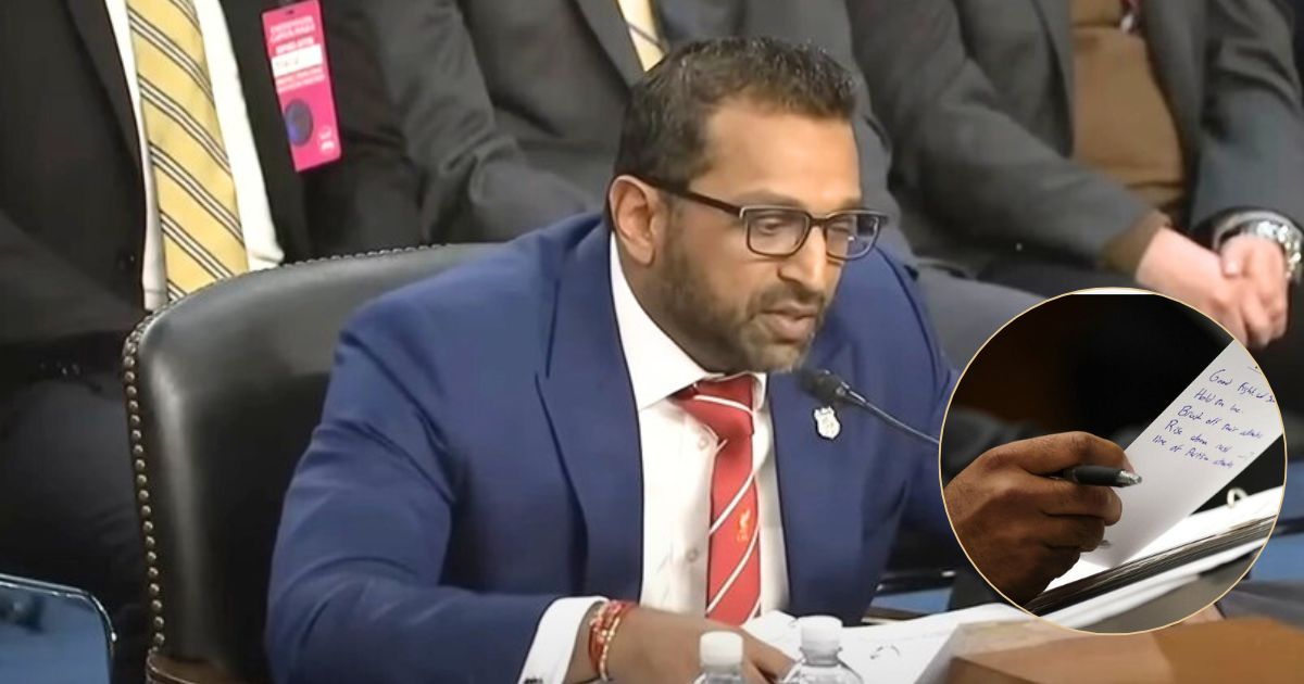 Kash Patel at Senate hearing