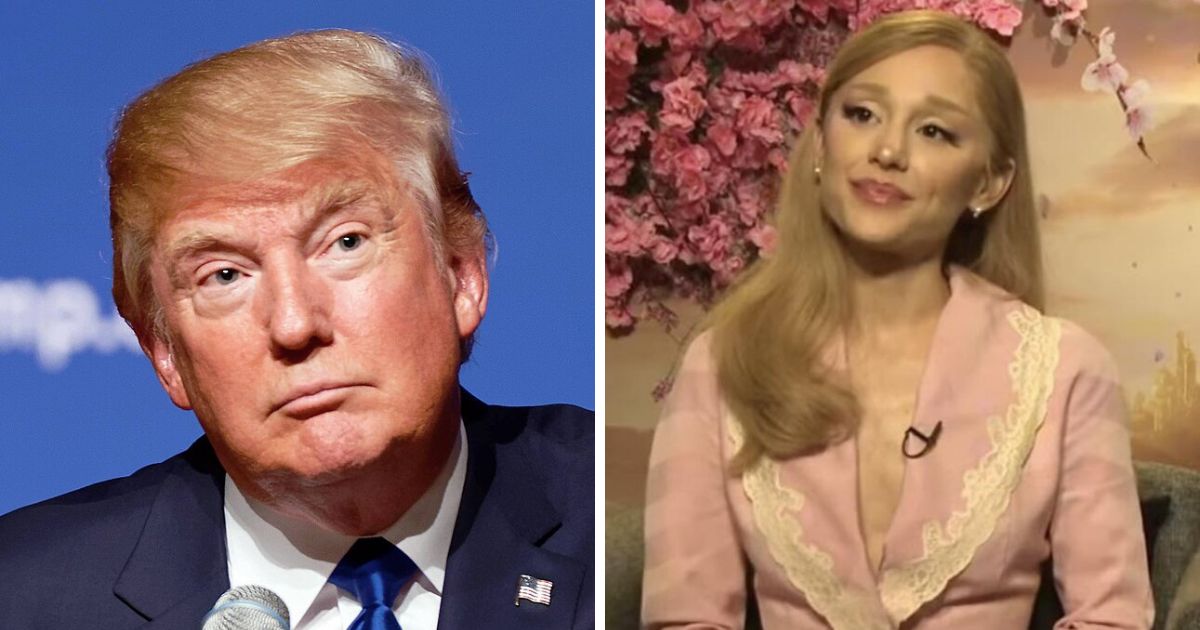 Donald Trump and Ariana Grande