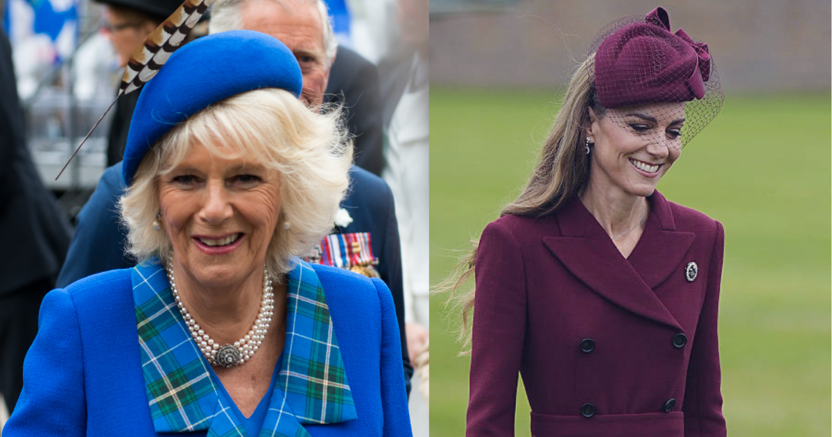 Queen Camilla’s Viral Side-Eye at Kate Middleton Has Fans Talking