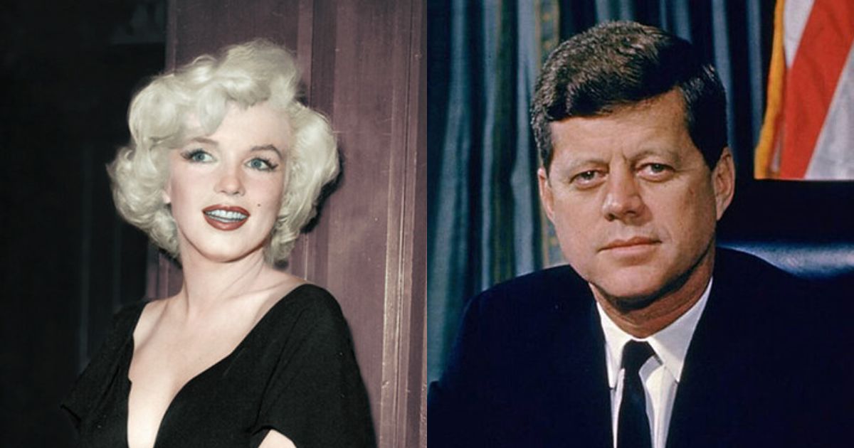 Marilyn Monroe, John F Kennedy ((Image Credit: Flickr)