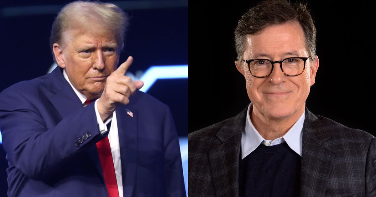Donald Trump, Stephen Colbert