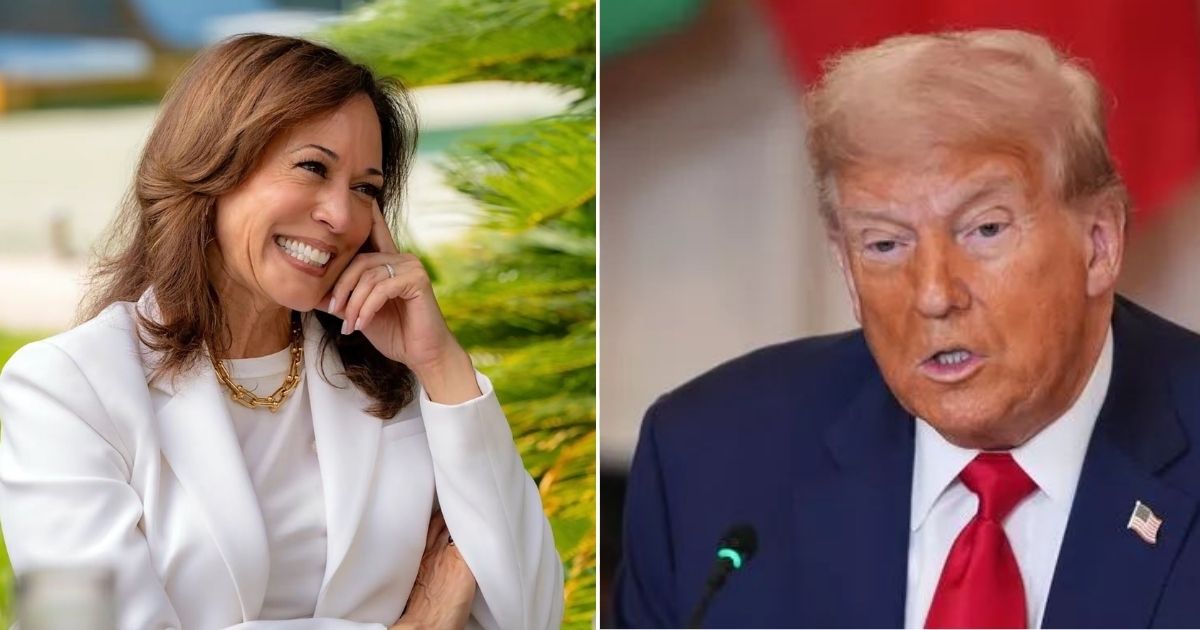 kamala harris and trump