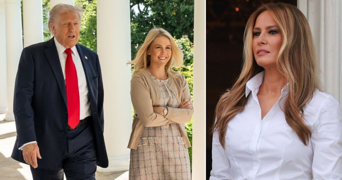 leavitt and Trump vs melania