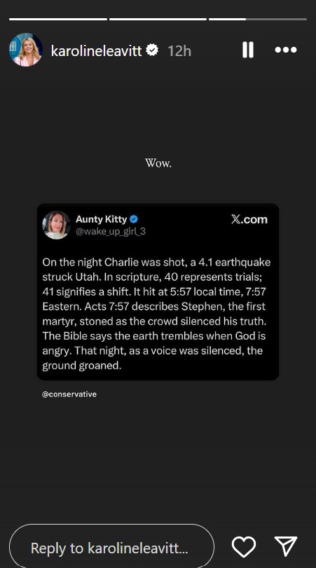 Karoline Leavitt/Instagram