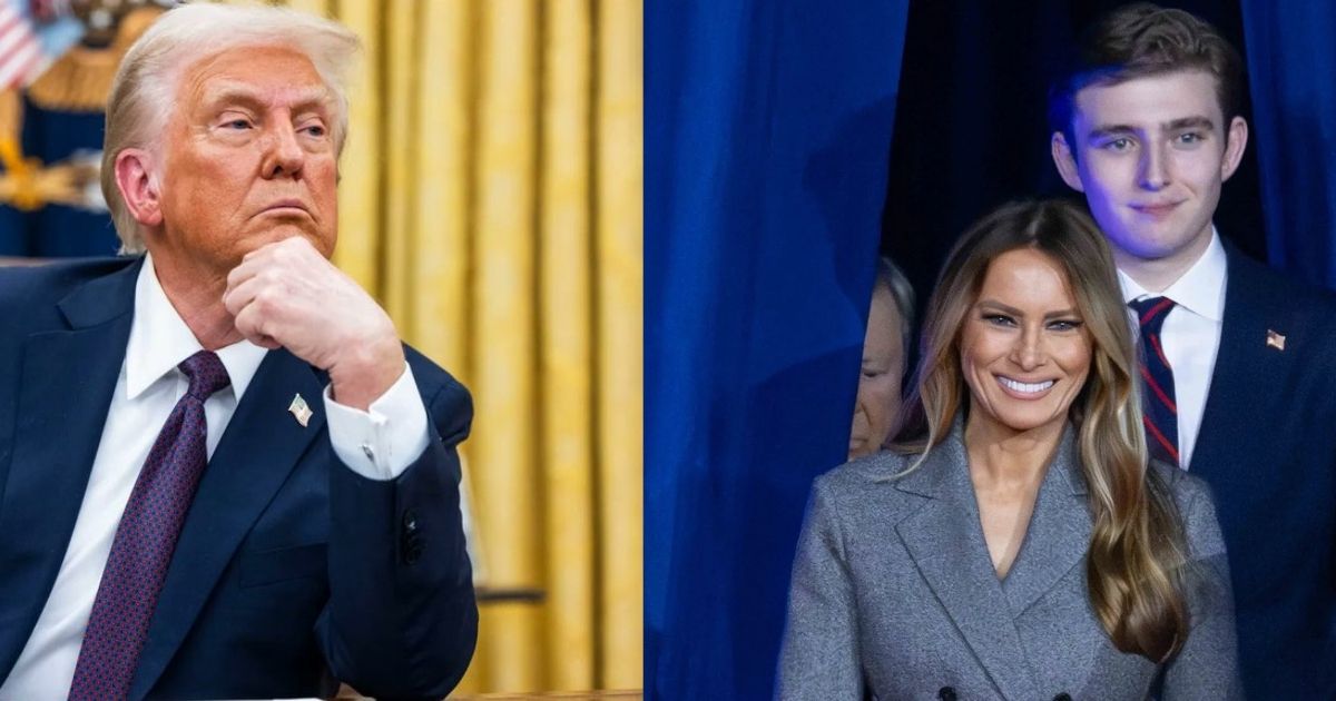 Donald trump jealous of barron