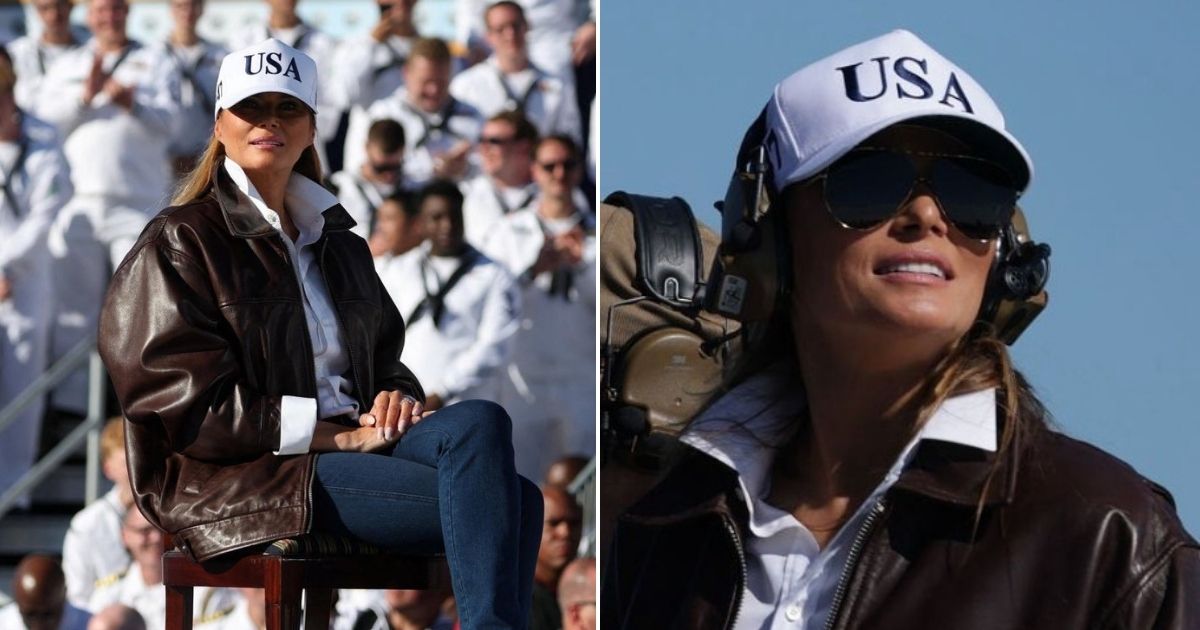 Melania Trump at Norfolk