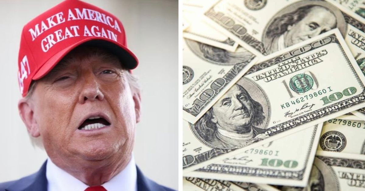 trump in favor of stimulus checks