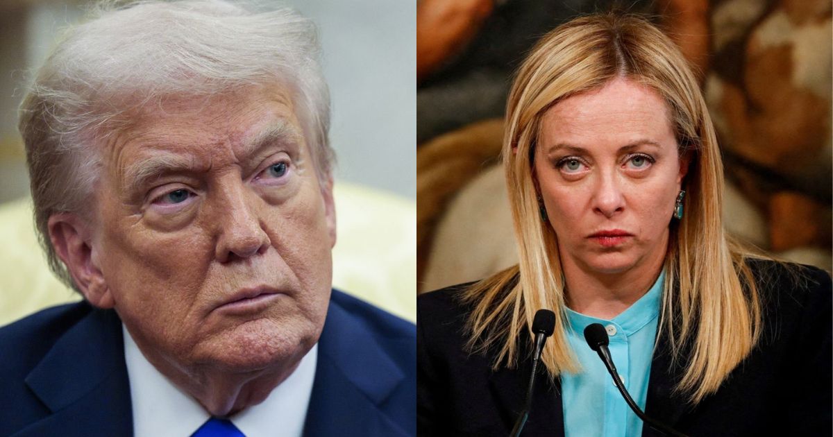 Donald Trump criticised for calling Giorgia Meloni beautiful