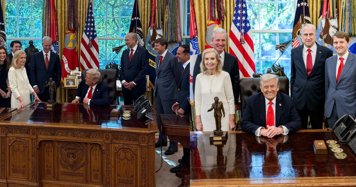 Donald Trump received Richard Nixon Foundation’s Architect of Peace Award