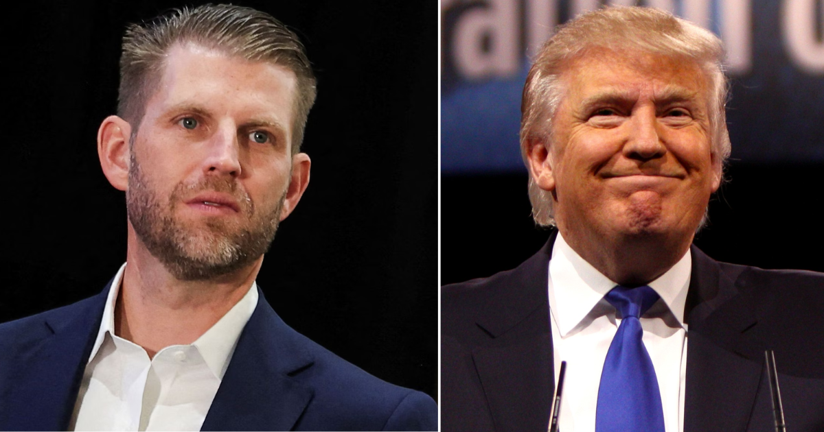 Eric Trump Faces Criticism