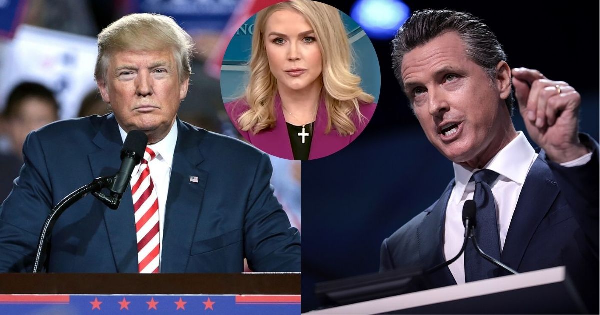 Gavin Newsom attacks Trump and Leavitt on social media
