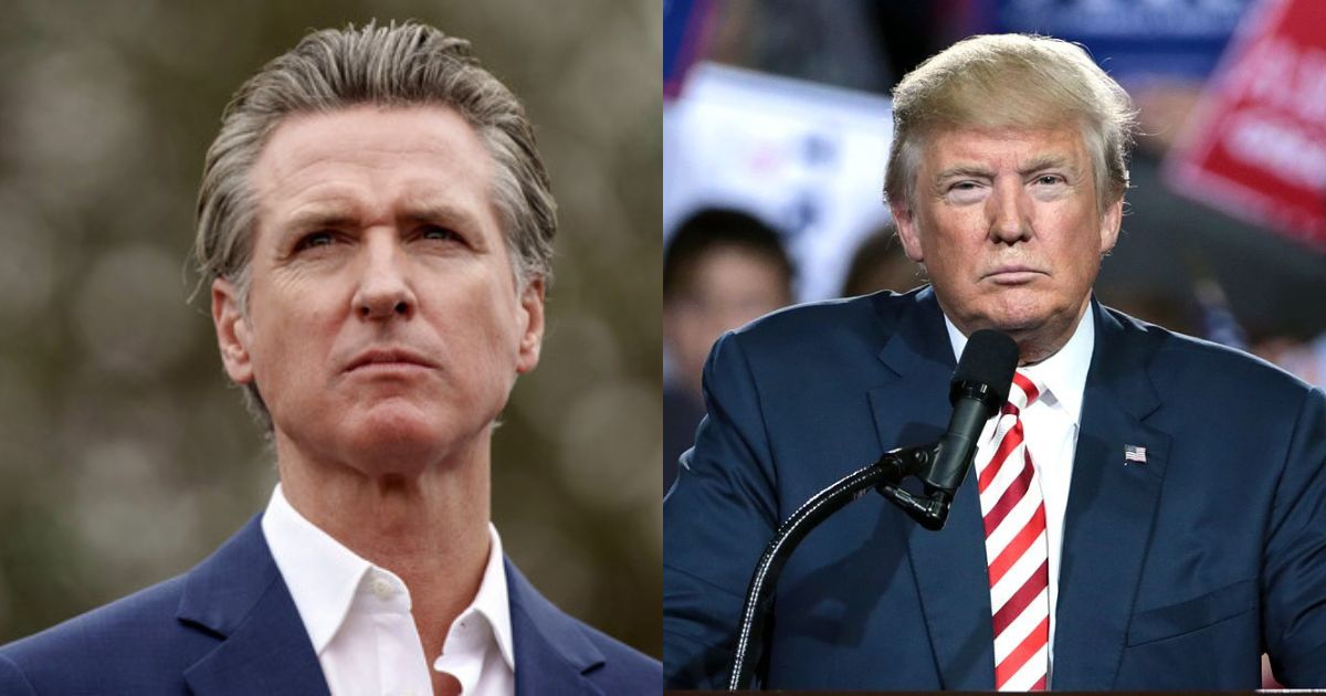Gavin Newsom is after Trump's immigrant history