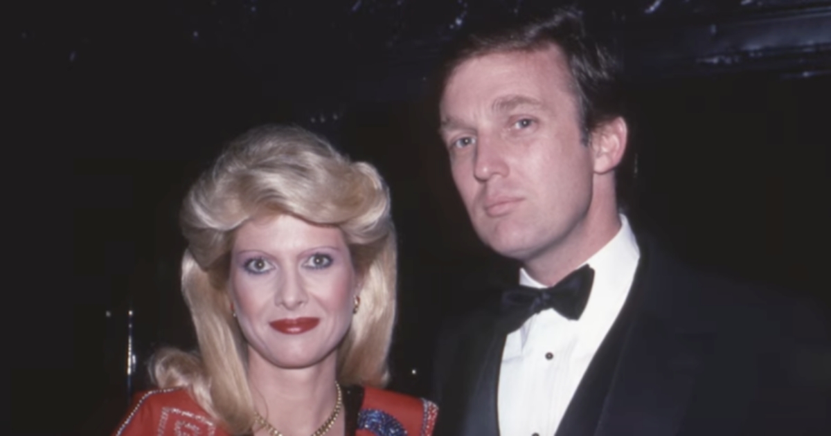 Ivana trump and Donald Trump.