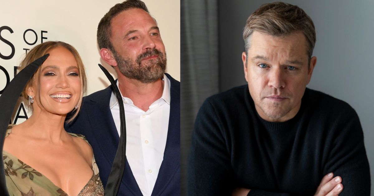 JLO with Ben Affleck and Matt Damon