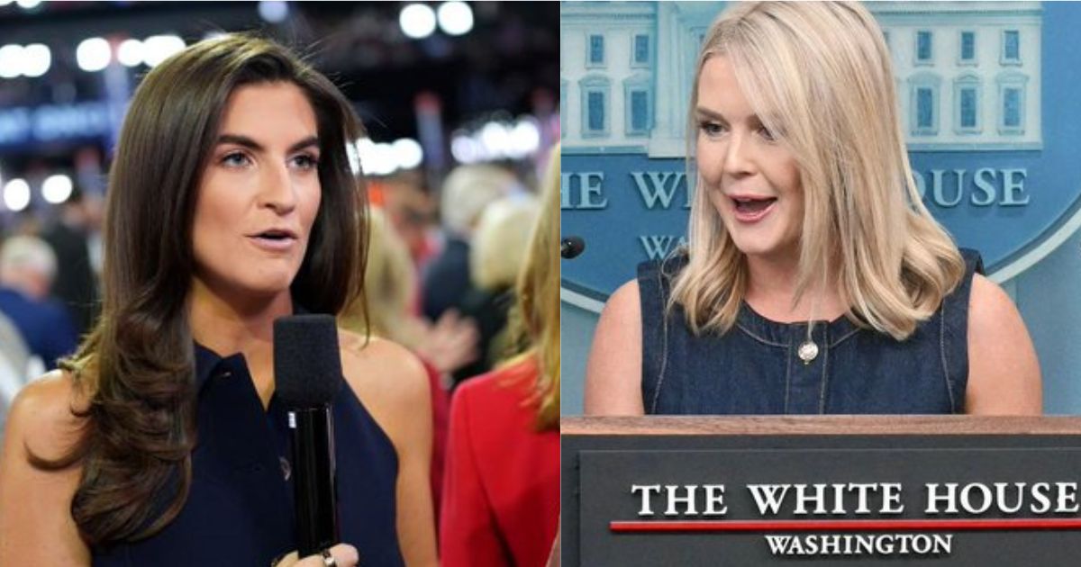 Kaitlin Collins and Karoline Leavitt