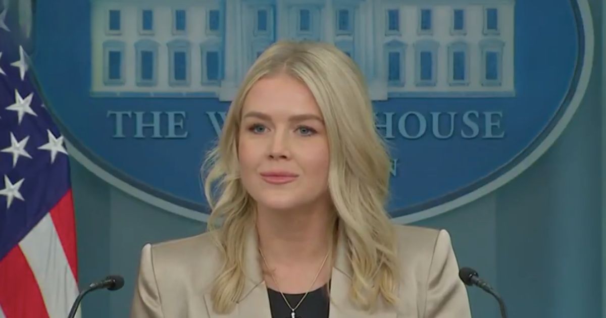 Karoline Leavitt has been dressing up in big suits hiding her body.