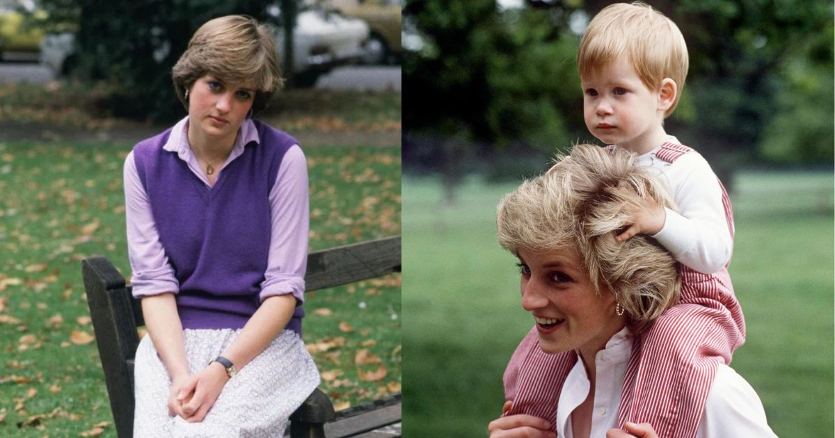 Princess Diana and Prince Harry