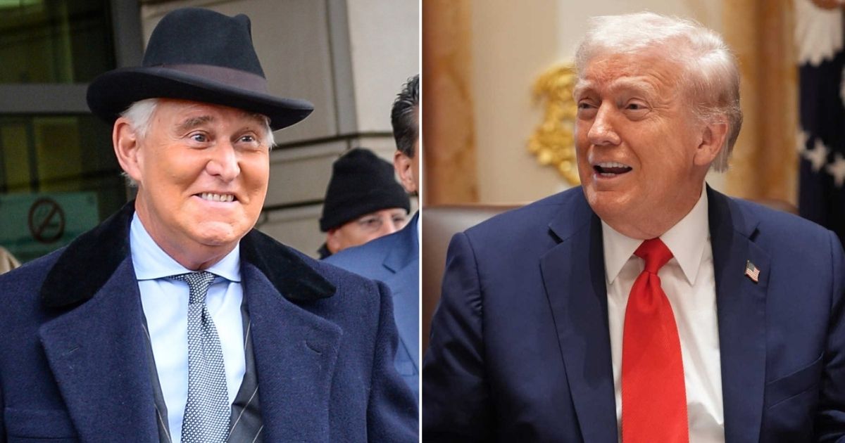 Roger Stone has been defending Donald Trump’s global “peace efforts”