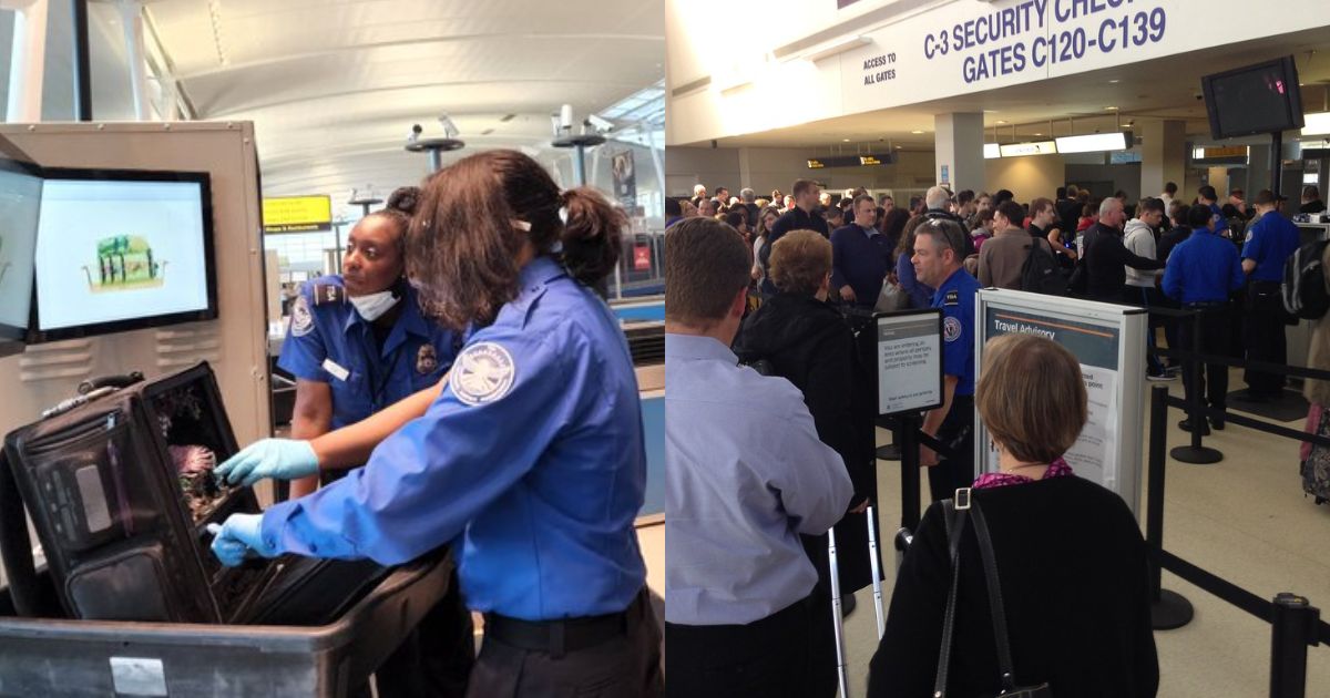 TSA officers will inspect travelers luggage at airport security checkpoints for electric toothbrushes