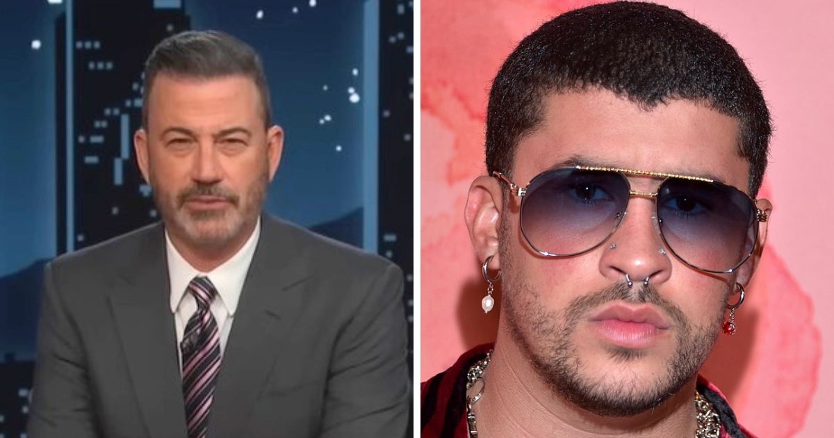 Jimmy Kimmel and Bad Bunny